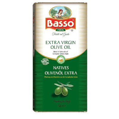 BASSO Extra Virgin Olive Oil 5Ltr-image