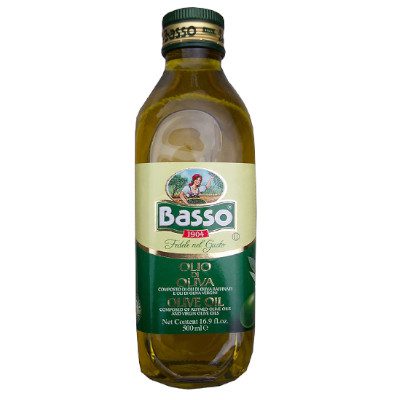 BASSO Pure Olive Oil 500ml main image